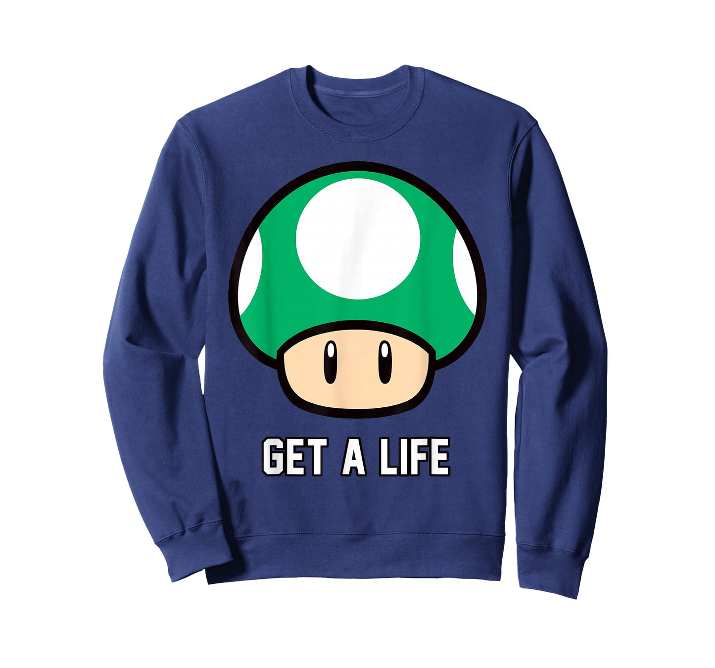 Super Mario 1-Up Mushroom Get A Life T-Shirt