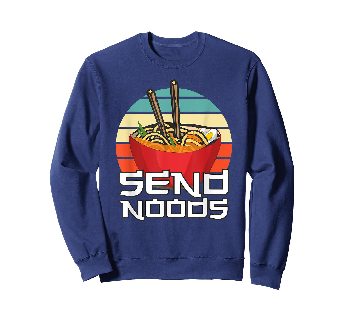 Send Noods Funny Japanese ramen noodle bowl vintage anime T-Shirt
