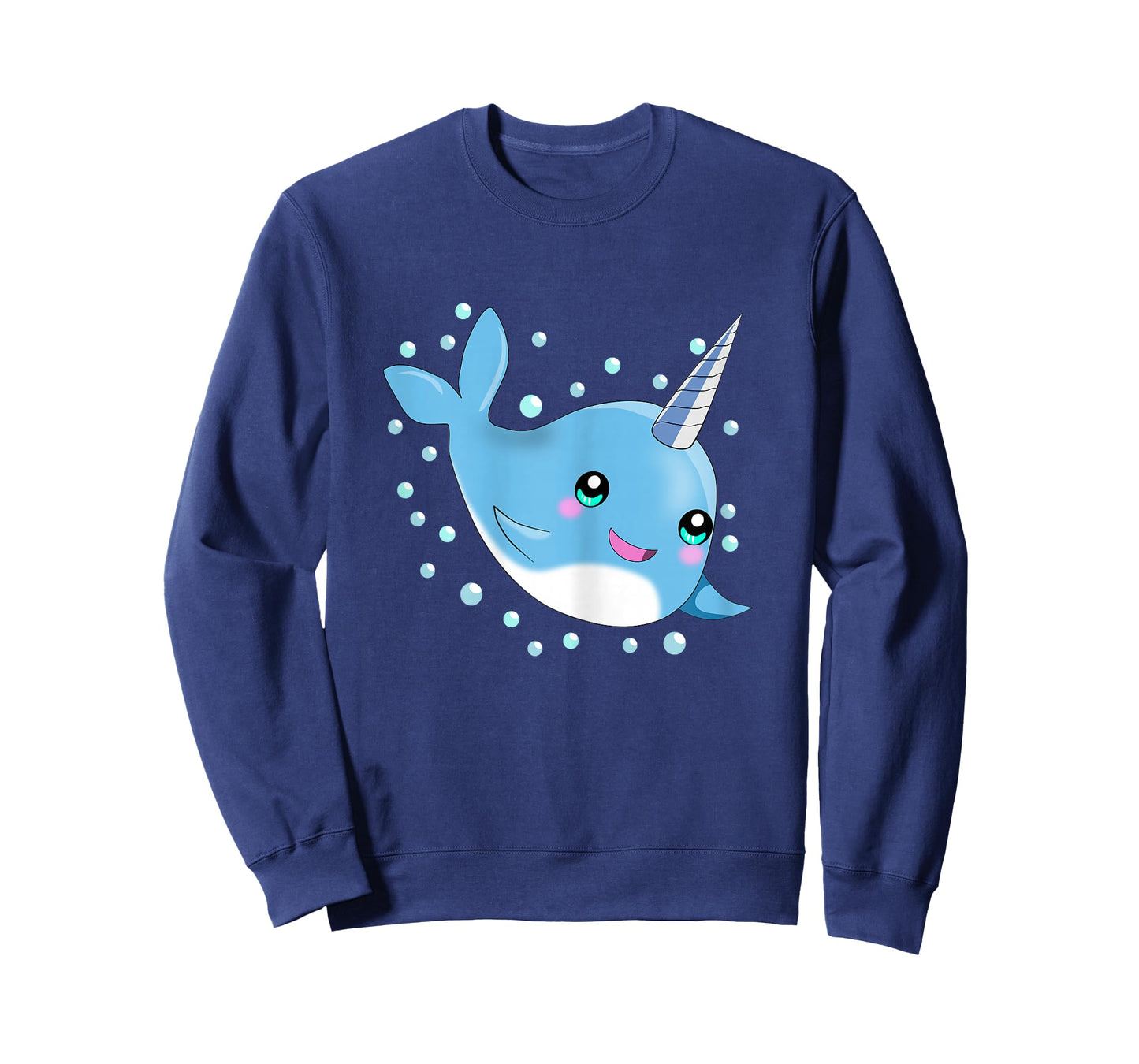 Sea Animal Lover Gift for Kids Boys Girls Cute Baby Narwhal T-Shirt