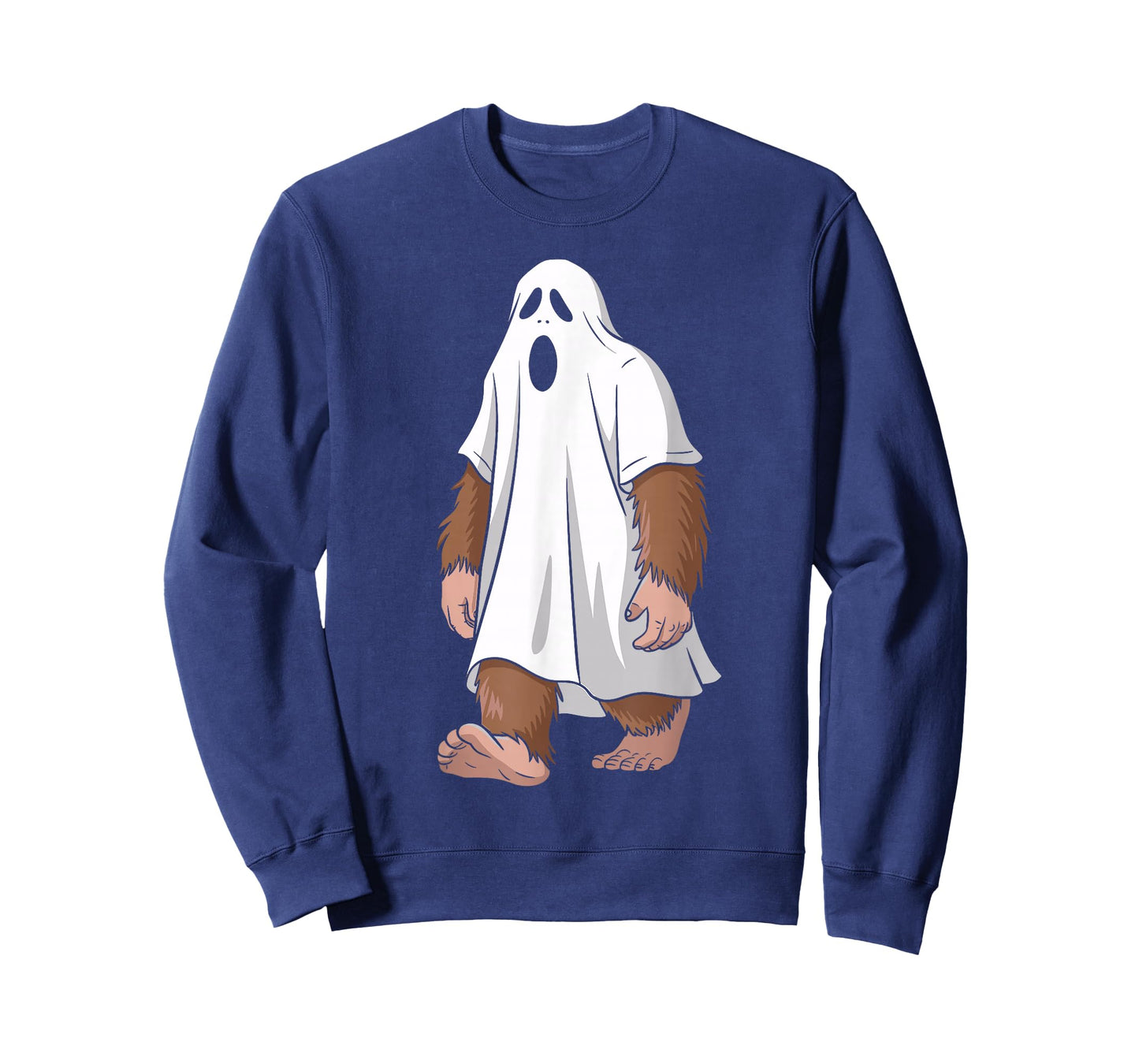 Funny Ghost Bigfoot Lovers Spooky Halloween Costume T-Shirt