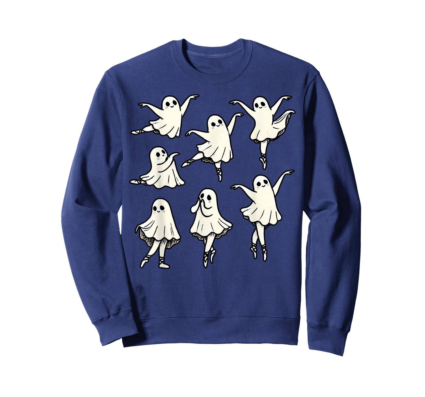 Ballet Ghost Ballet Dancer Spooky Dance Teacher Halloween T-Shirt