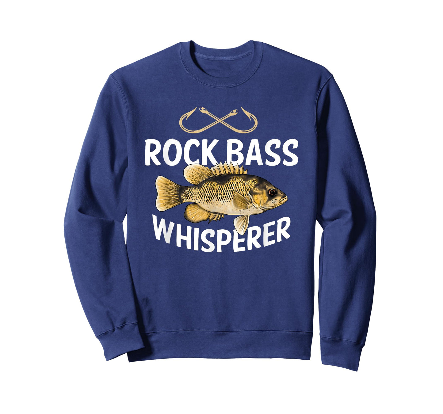 Funny Rock Bass Fishing Freshwater Fish Graphic T-Shirt