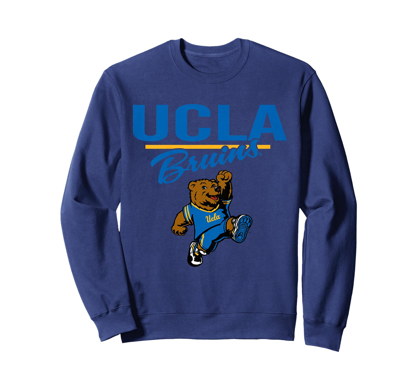 Kids UCLA Bruins Kid's Joe Bruin Mascot Gray Officially Licensed T-Shirt