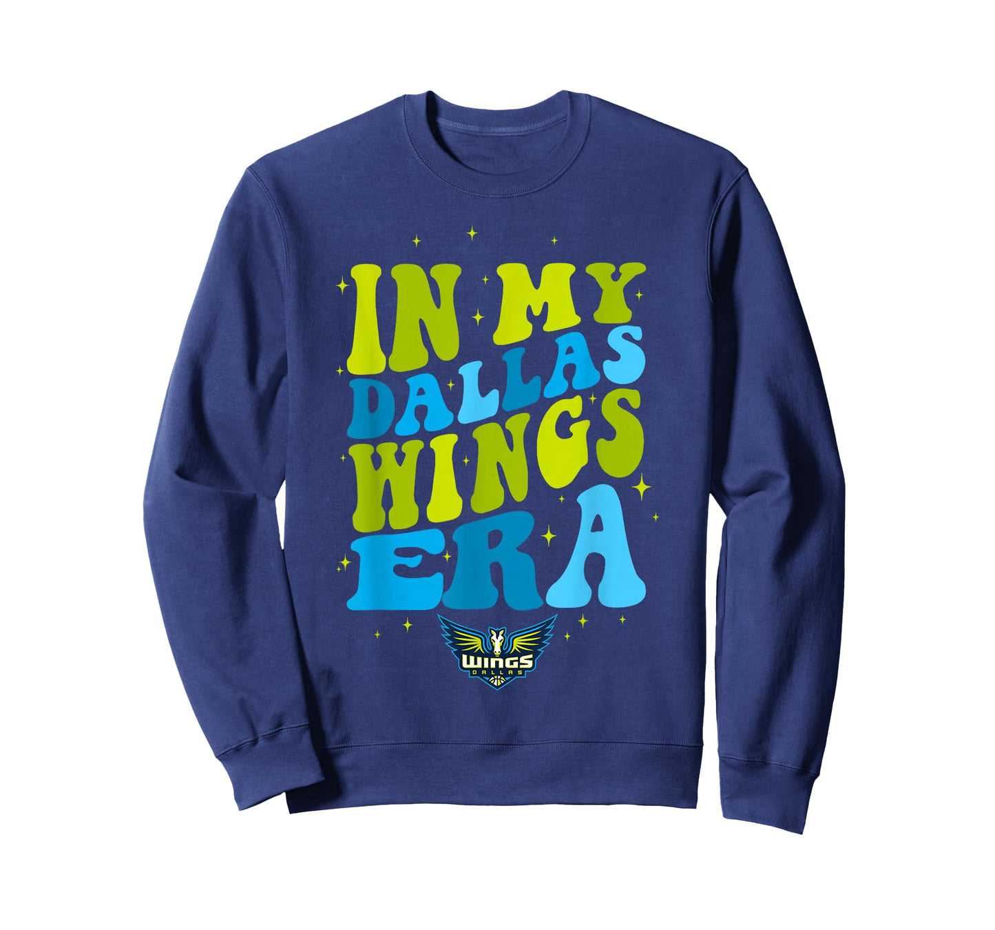 WNBA In My Dallas Wings Era Retro Wave Logo T-Shirt