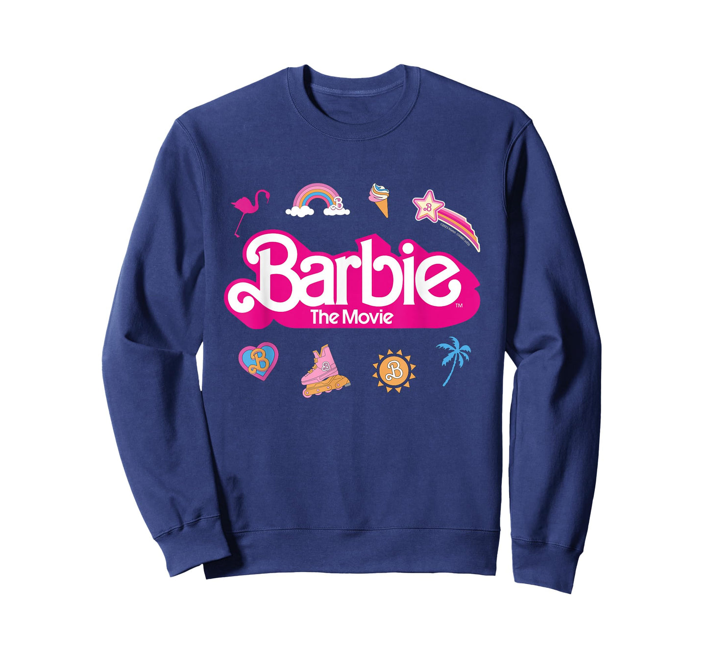 Barbie The Movie - Movie Logo Icons T-Shirt
