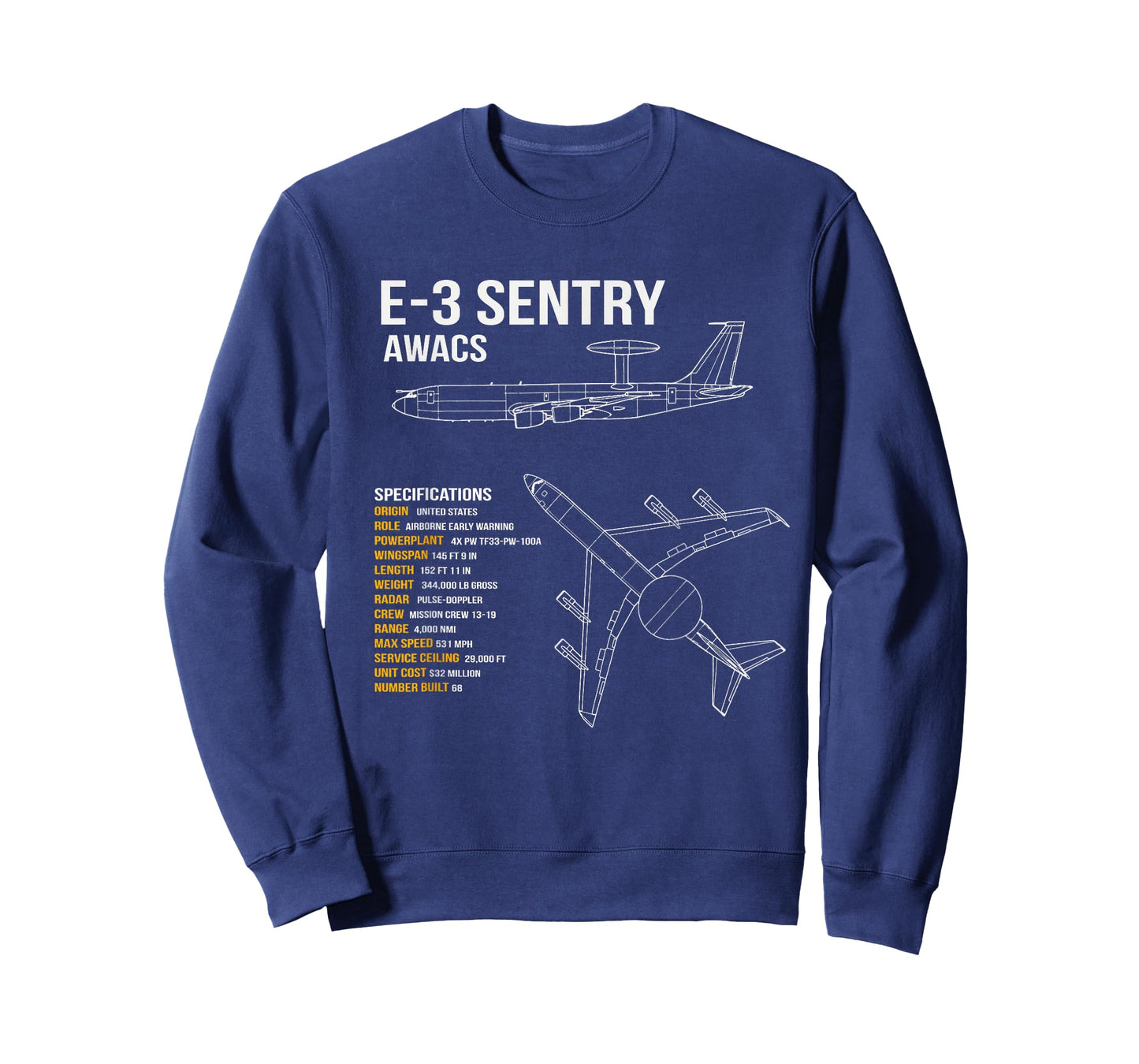 E-3 Sentry AWACS T-Shirt
