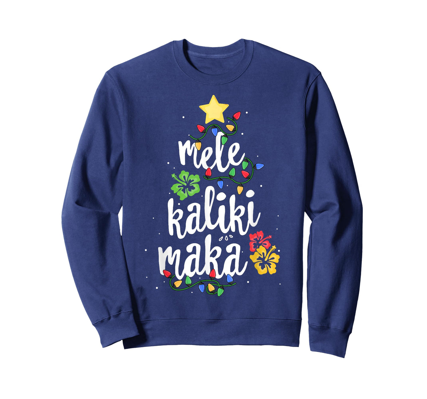 Mele Kalikimaka For Women Hawaiian Hawaii Christmas T-Shirt