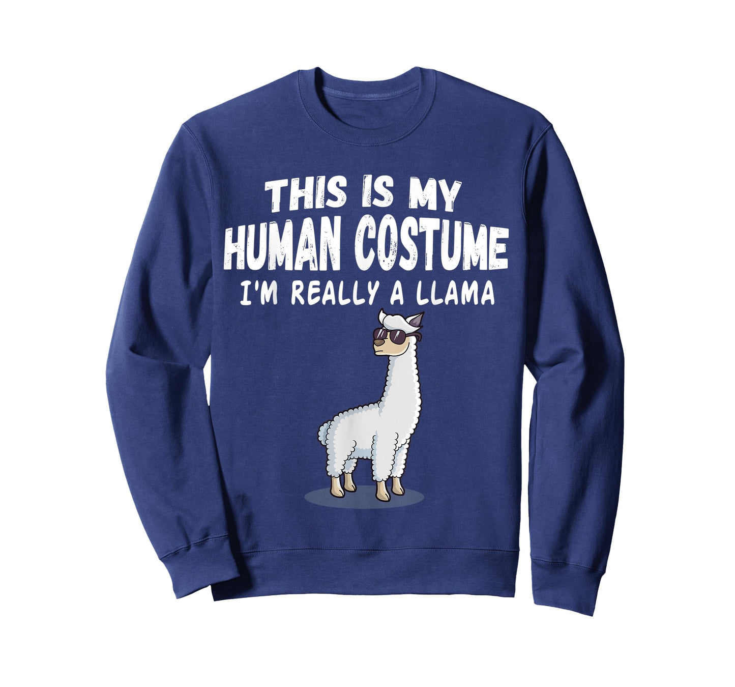 Cute This is My Human Costume I'm Really A Llama tee T-Shirt