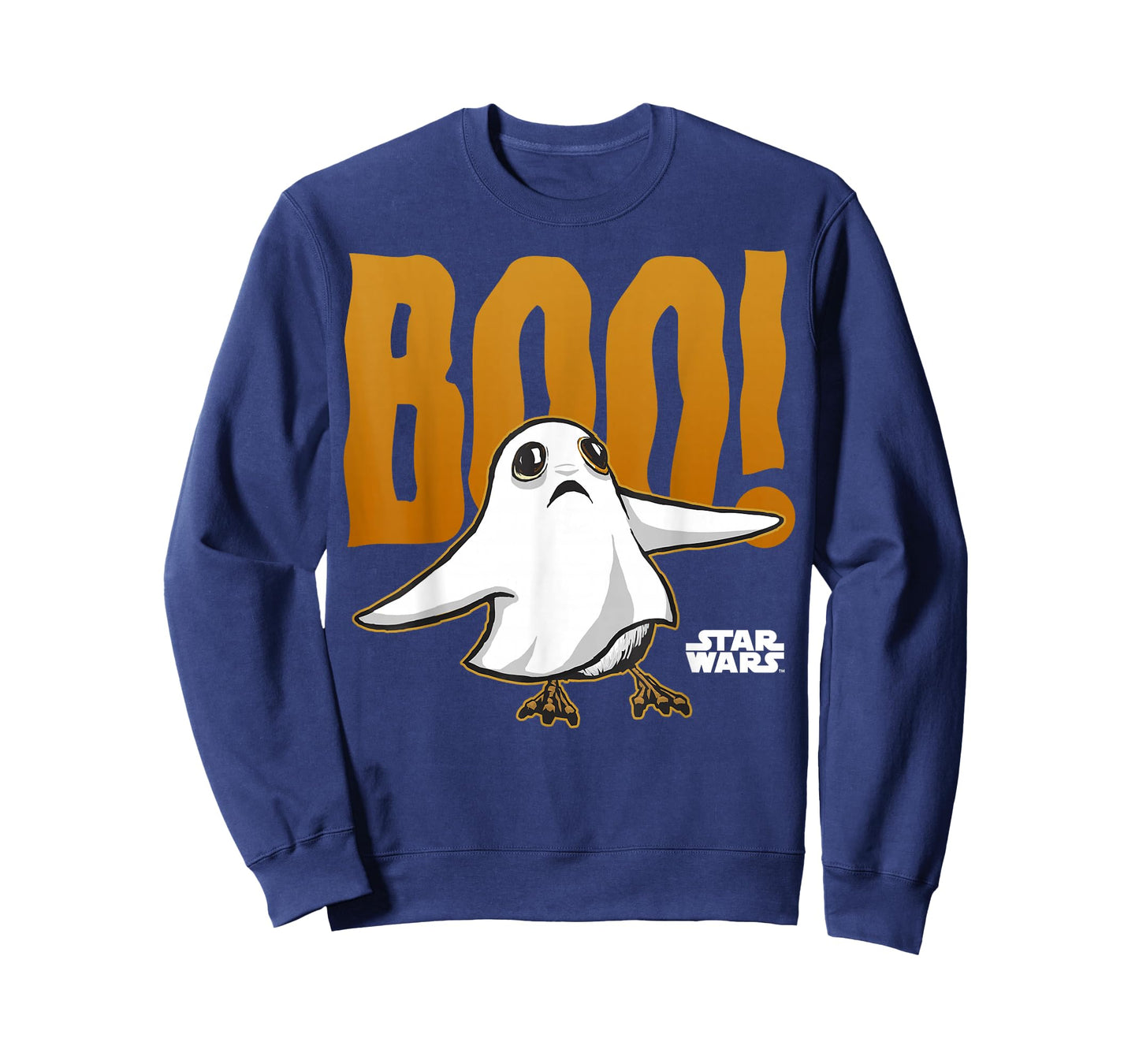 Star Wars Ghost Porg Boo Graphic T-Shirt T-Shirt