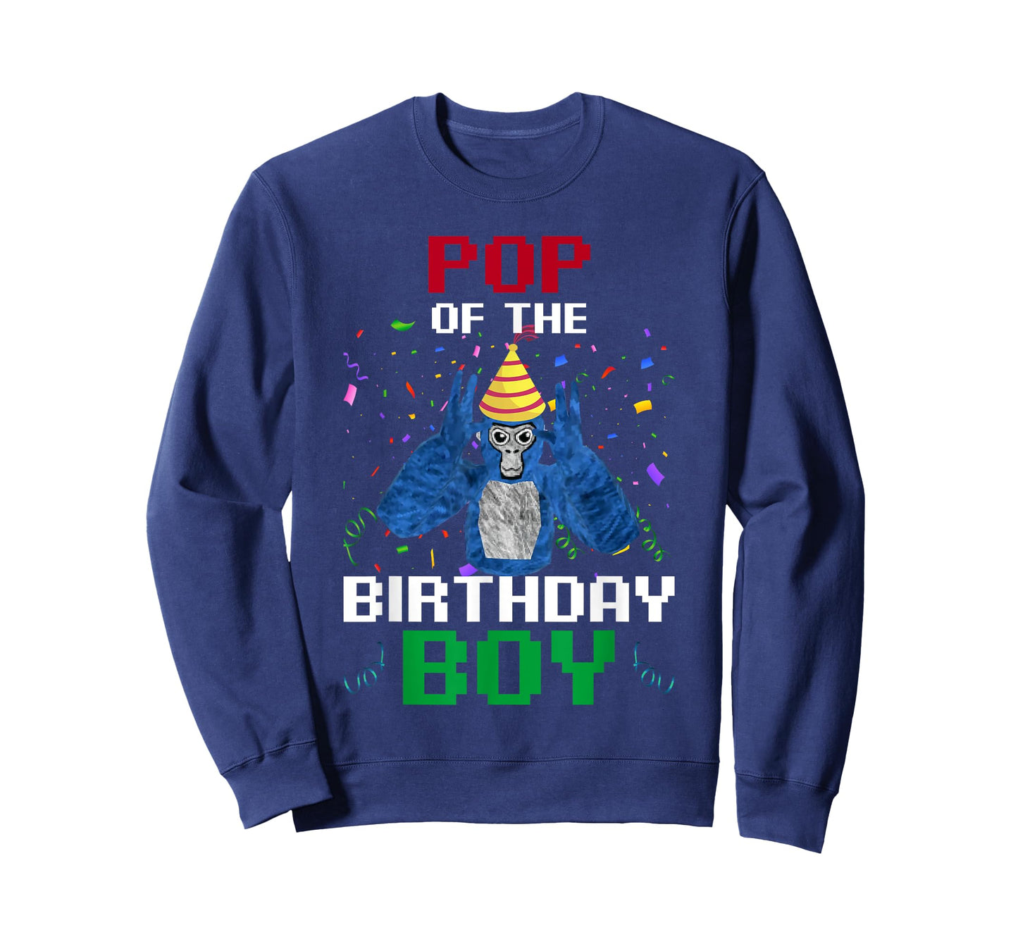 Pop Of The Birthday Boy Funny Gorilla Video Game Boy Kids T-Shirt