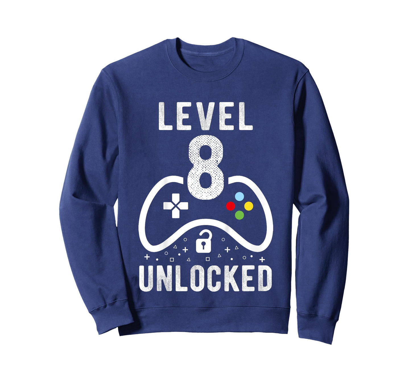 Level 8 Unlocked Video Game 8th Birthday Gift T-Shirt