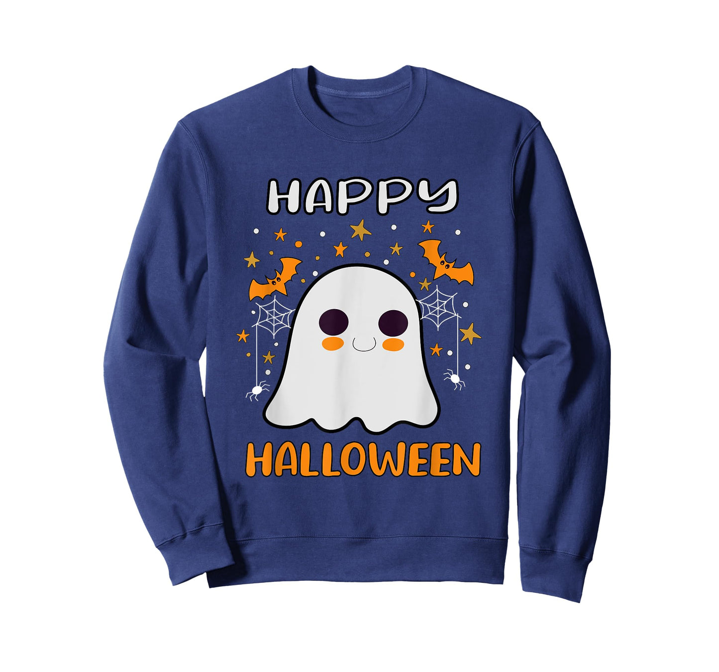 Happy Halloween Funny Halloween Ghost Cute for Women T-Shirt