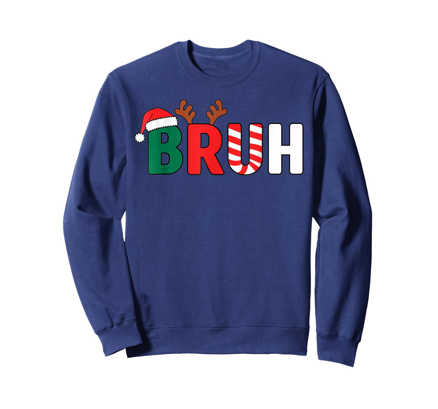 Bruh Christmas Kids Xmas Teens Boys Funny Christmas T-Shirt