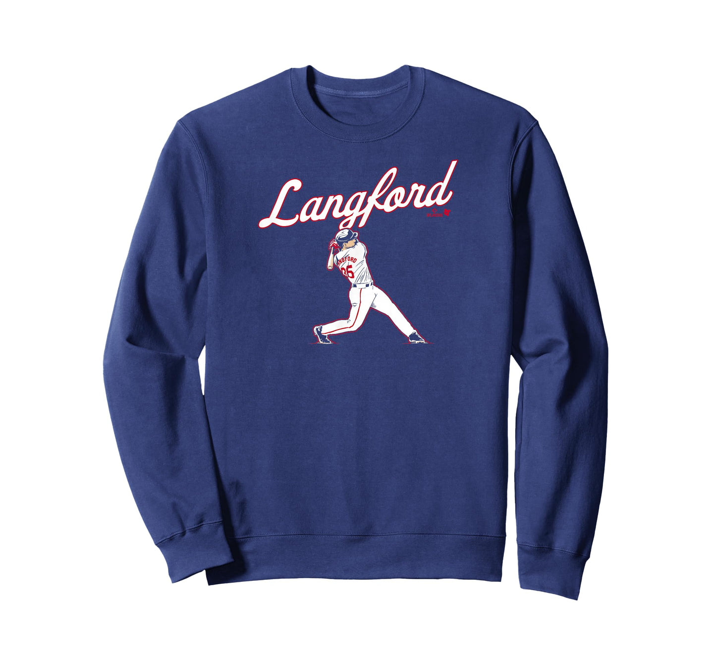 BreakingT Wyatt Langford - Slugger Swing - Texas Baseball T-Shirt