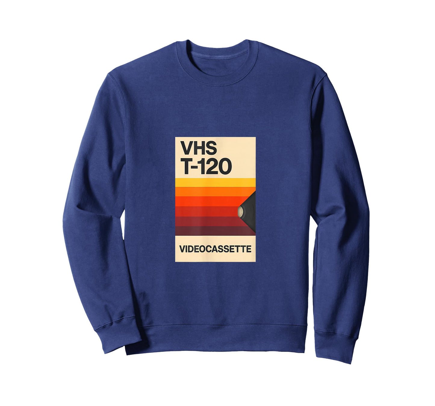 Retro VHS T-120 Videocassette 80s Nostalgia Analog Video T-Shirt