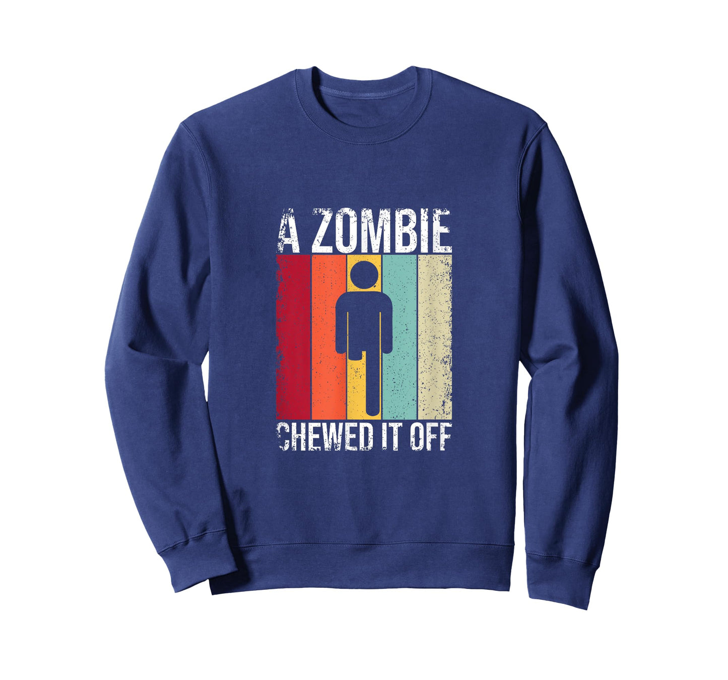 A Zombie Chewed It Off Funny Amputated Leg Amputee T-Shirt