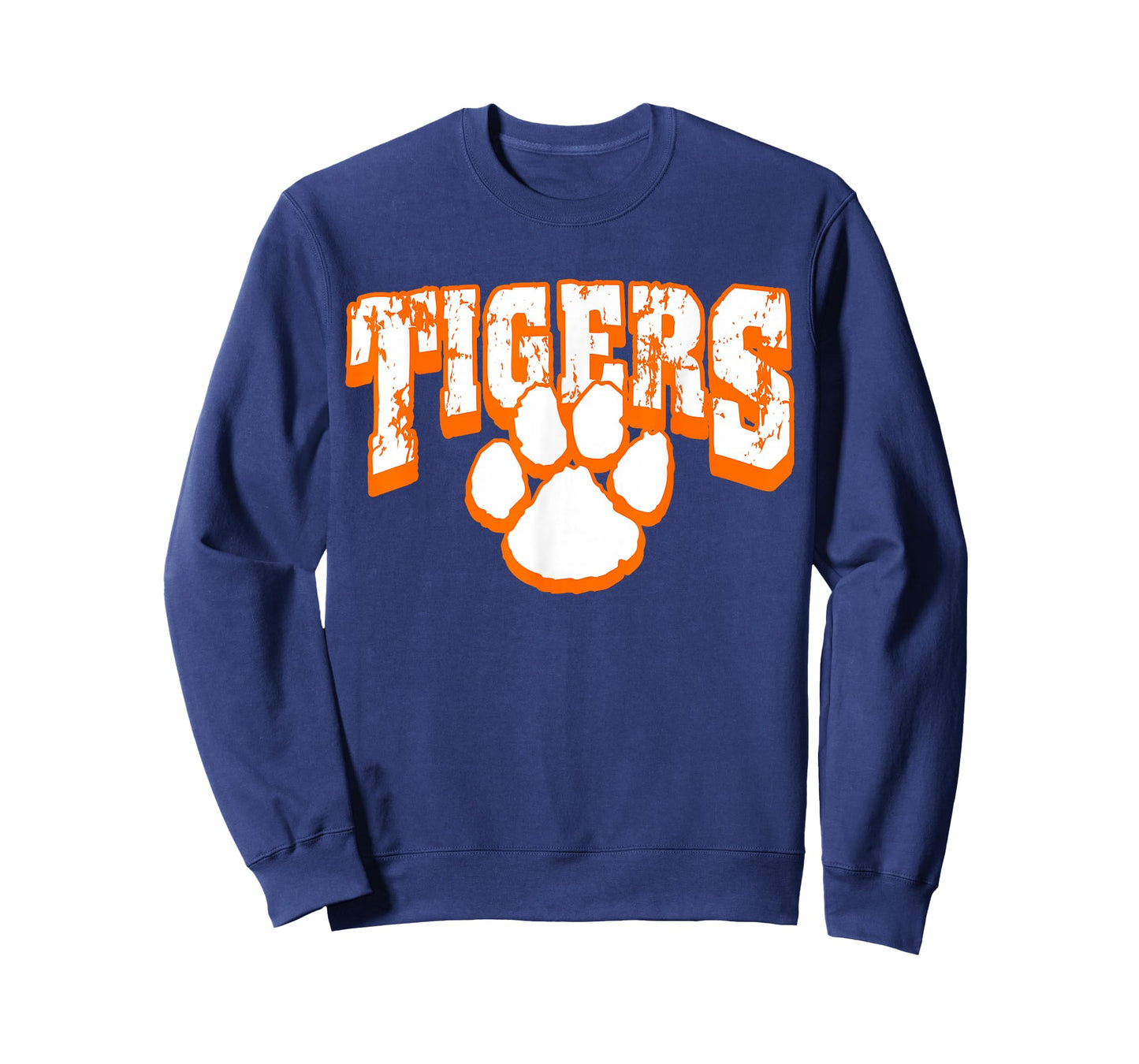 Tigers School Spirit Mascot Back To School Orange T-Shirt