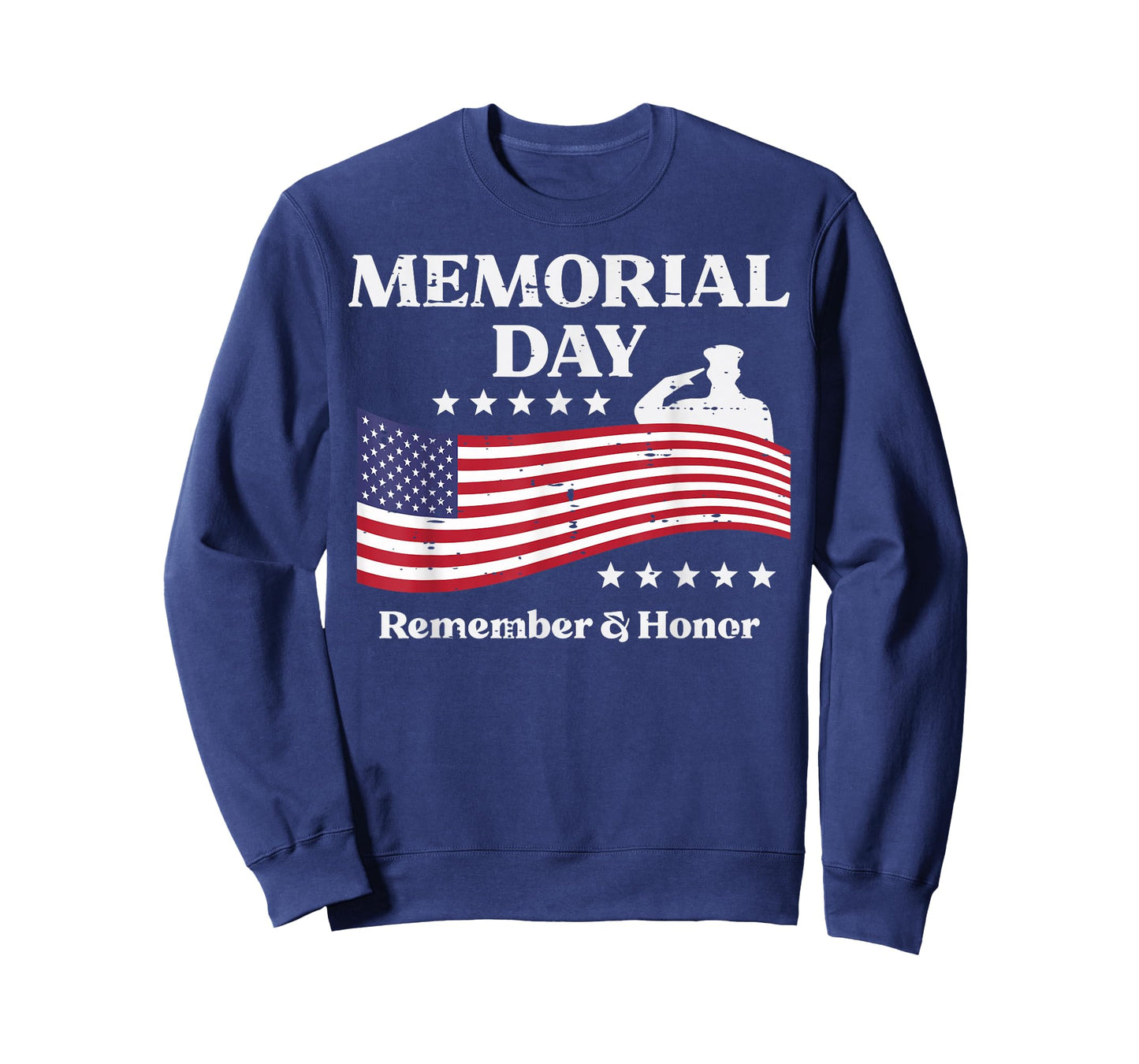 Memorial Day USA Flag Remember Honor Patriot Men Women Kids T-Shirt