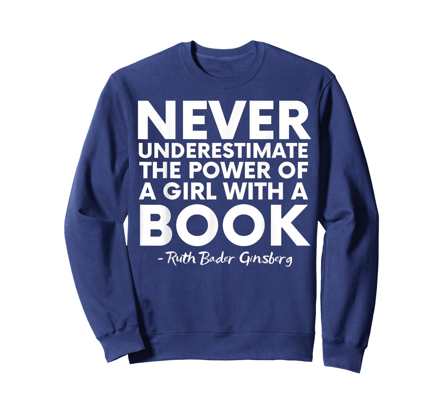 Never Underestimate The Power Of A Girl With A Book RGB T-Shirt