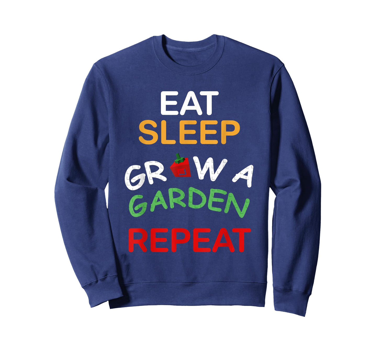 Funny Eat Sleep Grow A Garden Repeat Gamer Design T-Shirt