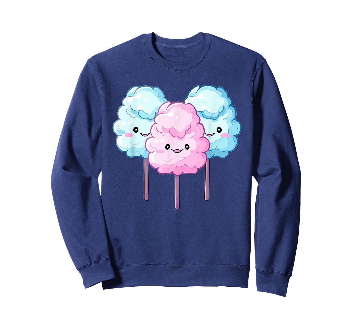 Cotton Candy Sticks Apparel Sweets for Women Girls T-Shirt