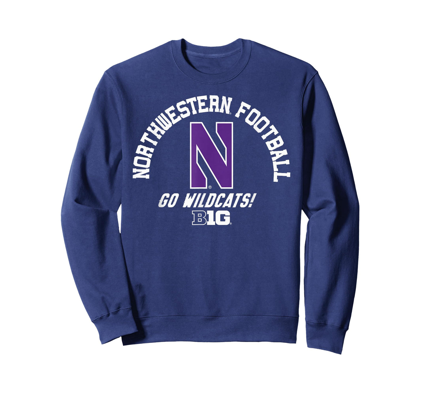 Northwestern Wildcats Big 10 Football Logo T-Shirt