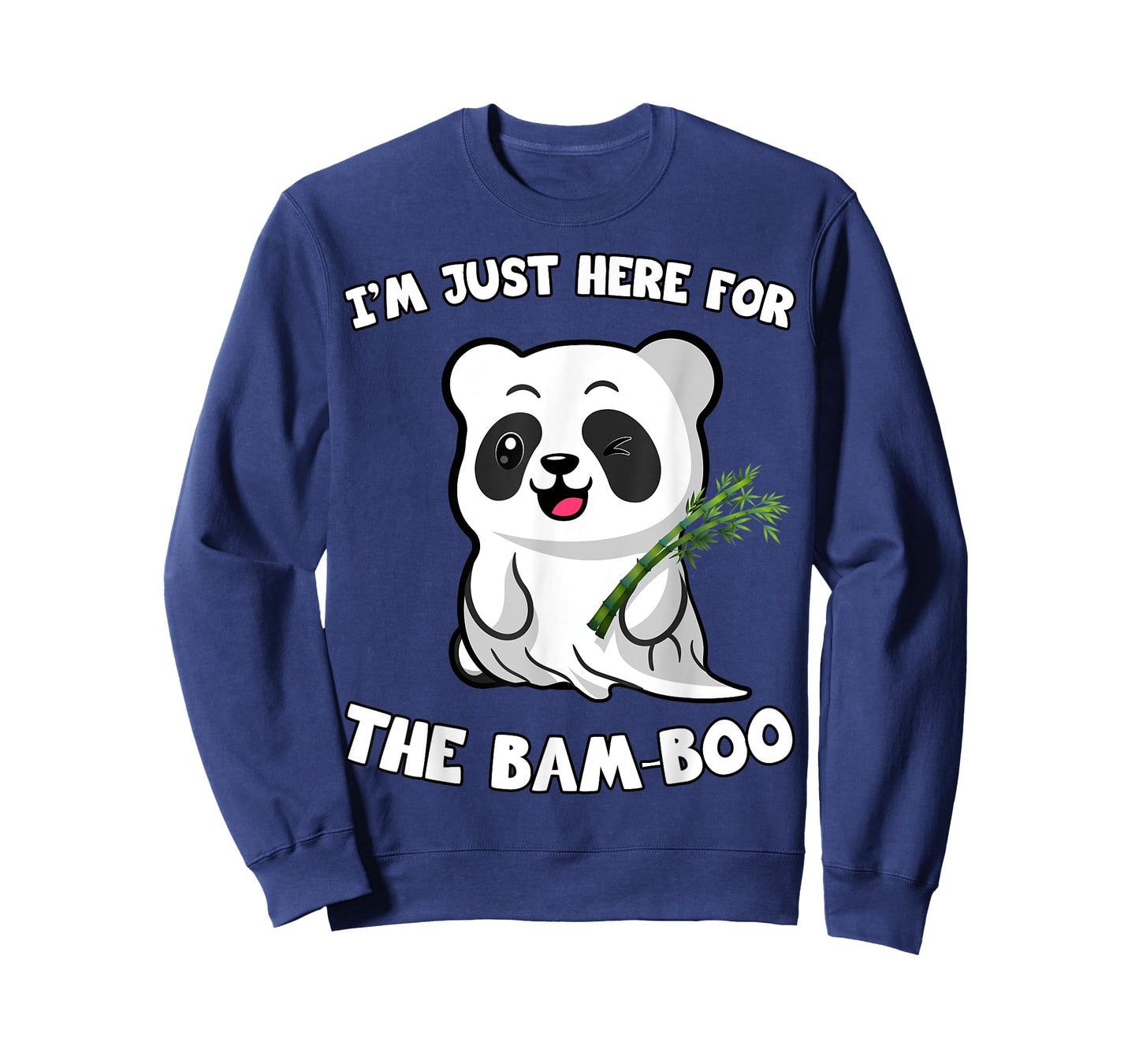 Panda Shirt, I'm Just Here For The Bam-Boo Funny Halloween T-Shirt