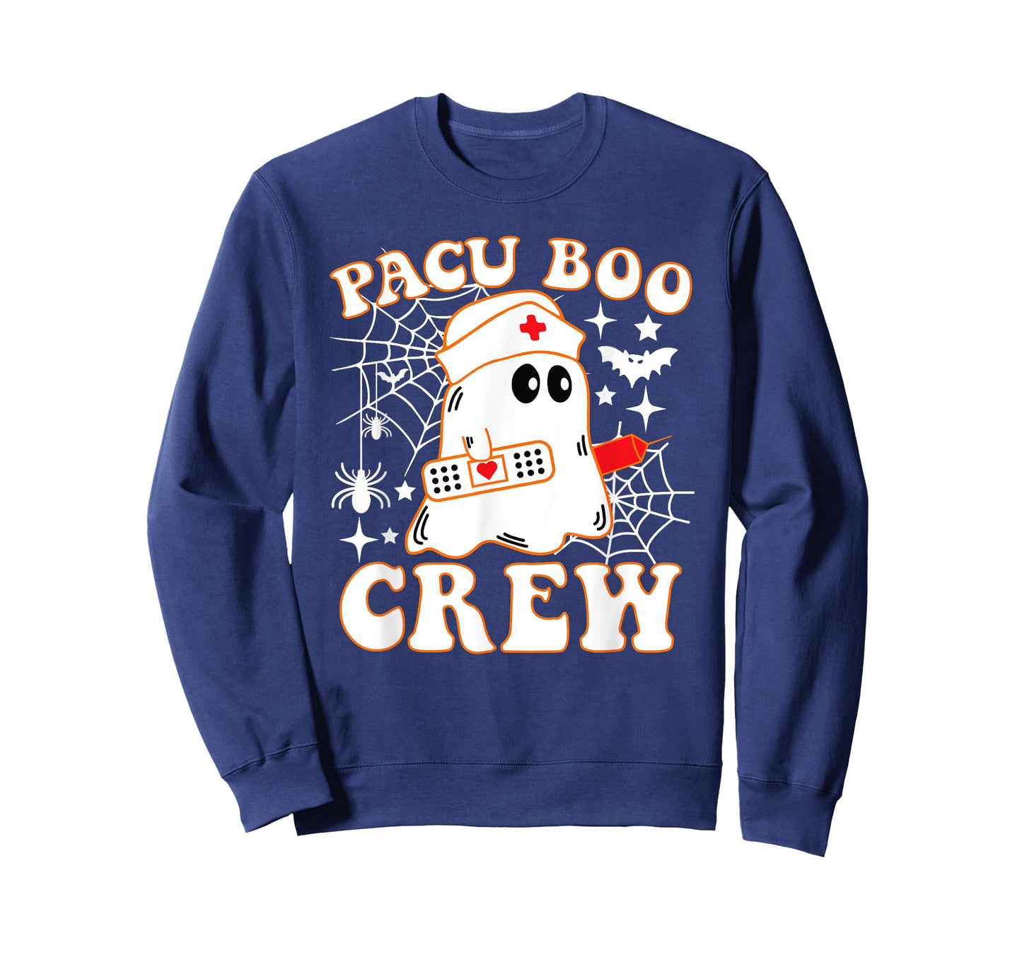 PACU Boo Crew Nurse Funny Ghost Halloween Costume T-Shirt