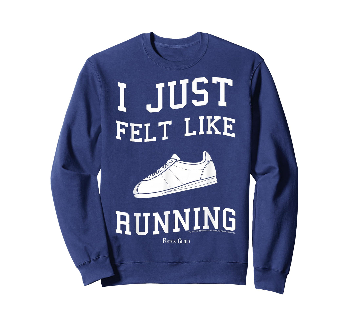 Forrest Gump I Just Felt Like Running Quote T-Shirt