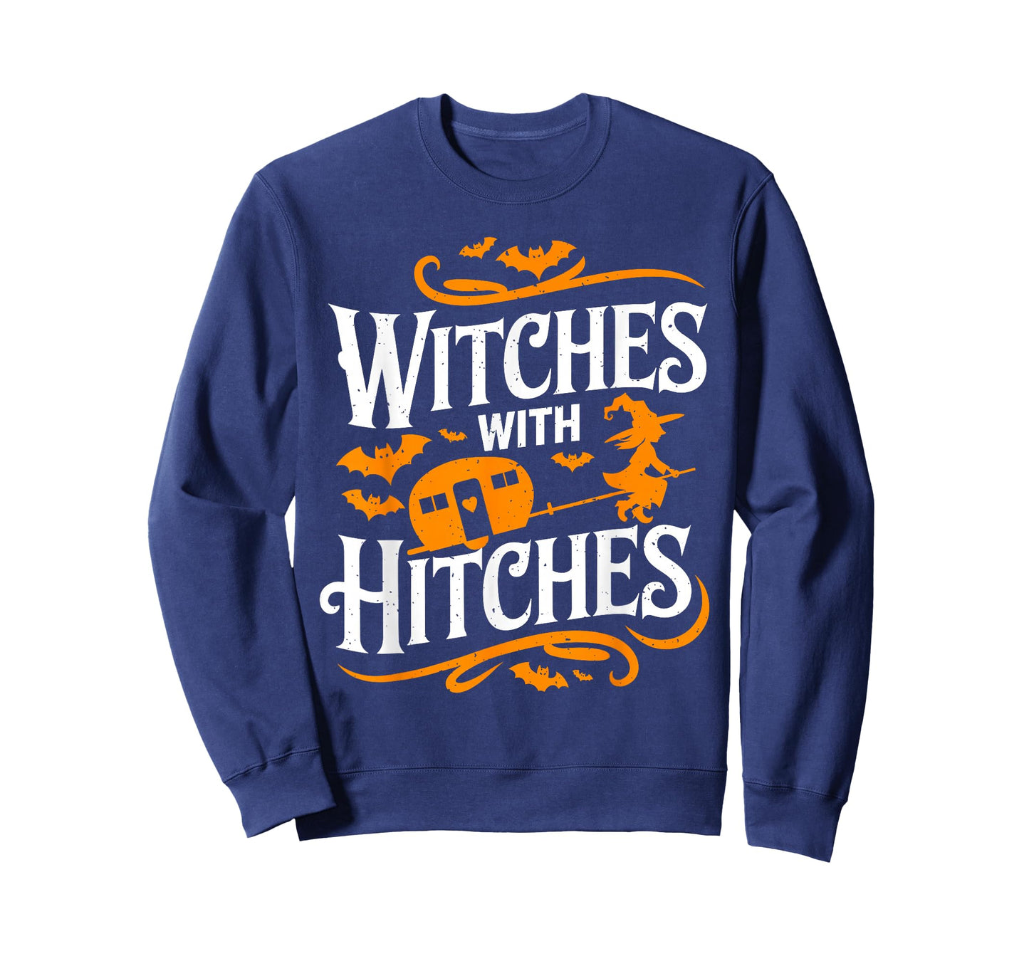 Witches With Hitches Funny Halloween Camping Witches T-Shirt