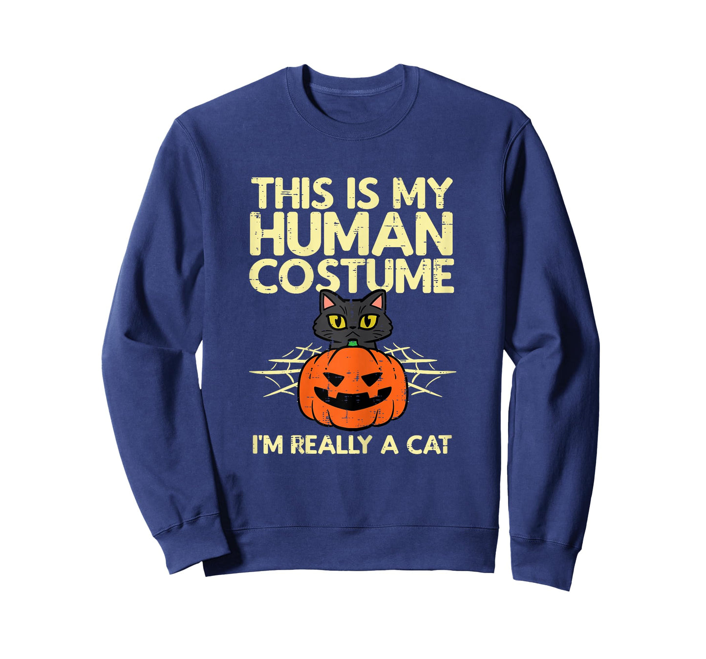 Halloween My Human Costume Im A Cat Costume Women Girls Kids T-Shirt