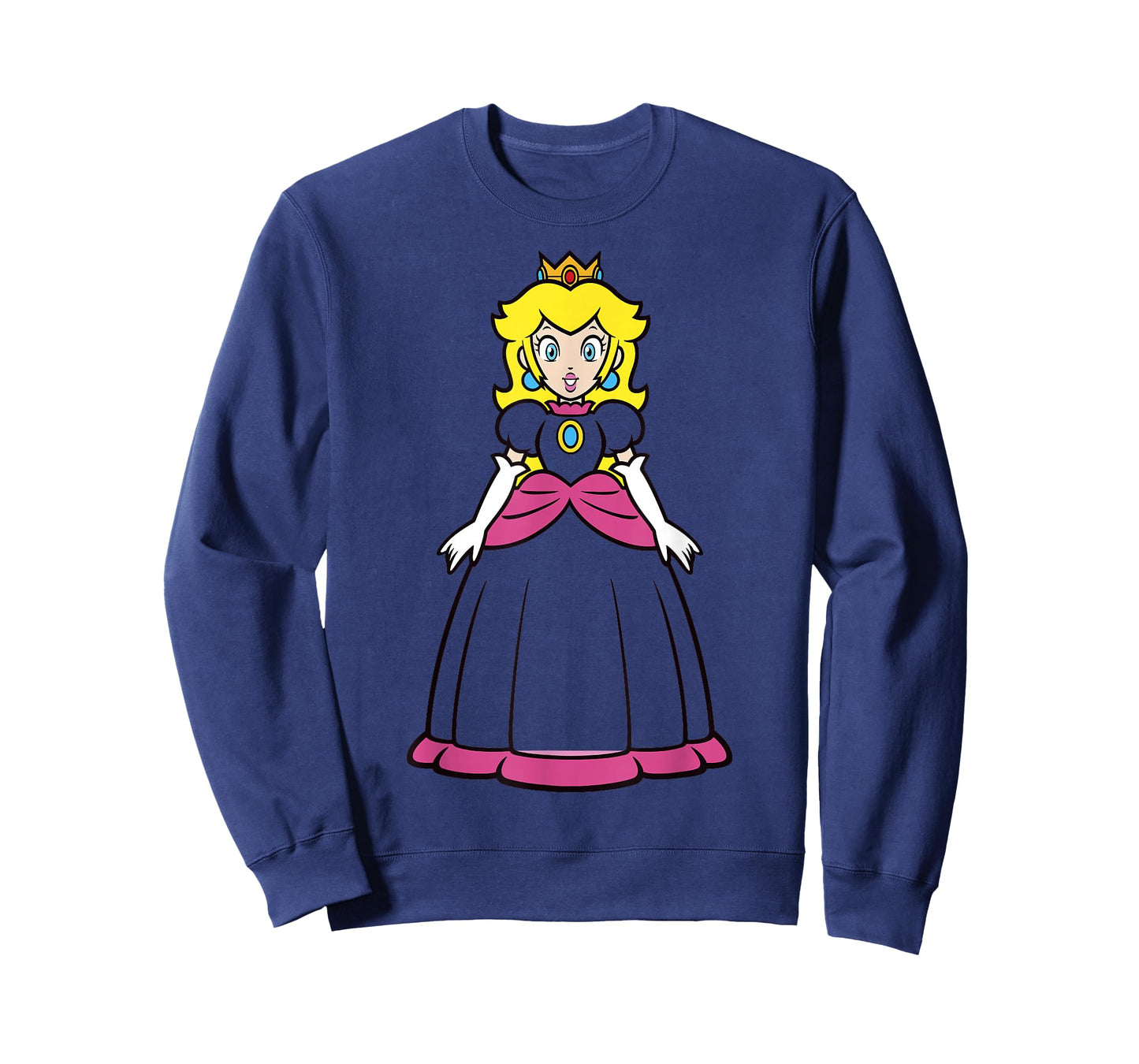 Super Mario Princess Peach Simple Portrait T-Shirt
