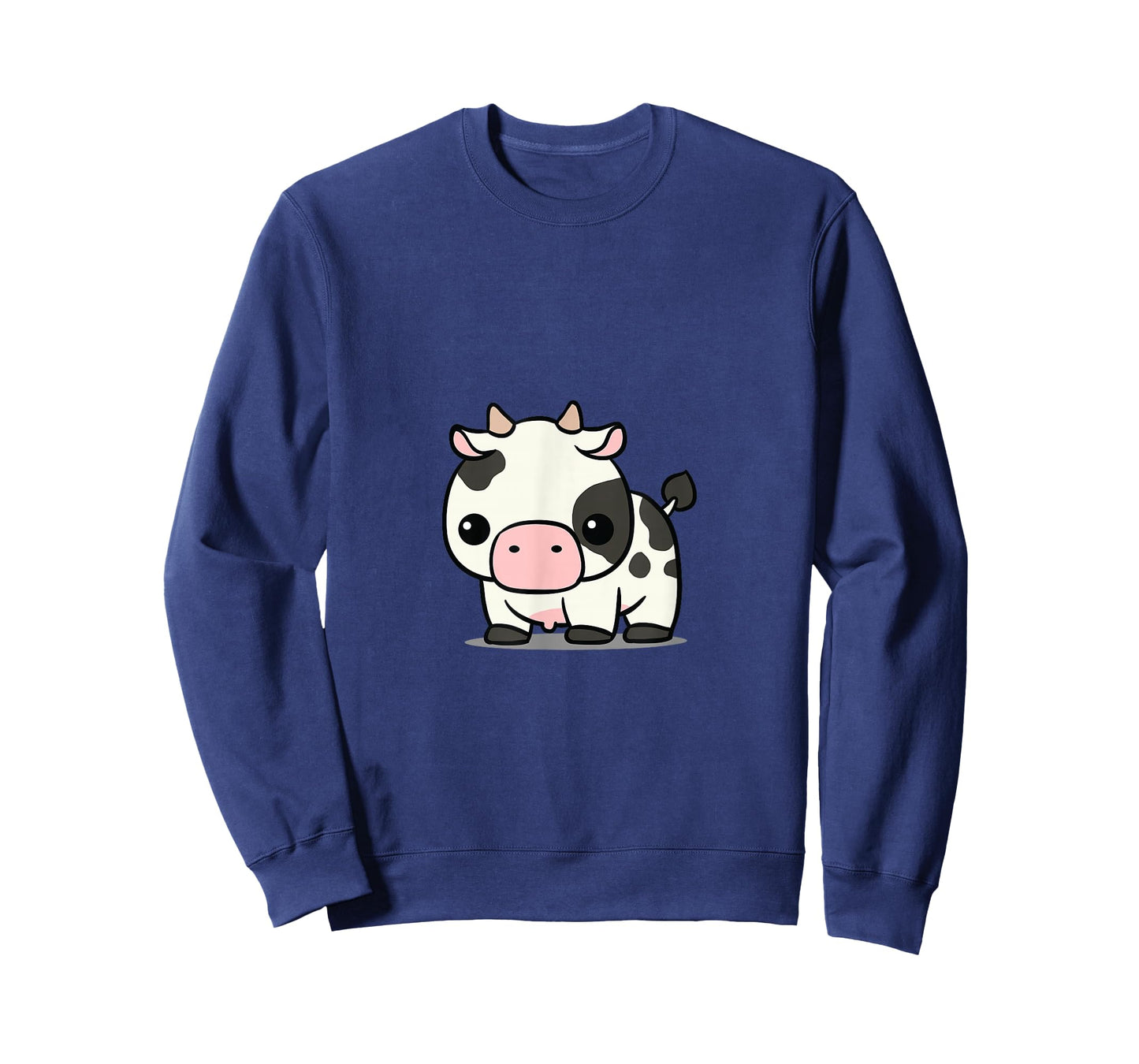 Chibi Kawaii Cow Farmer Farm Animal Lover T-Shirt