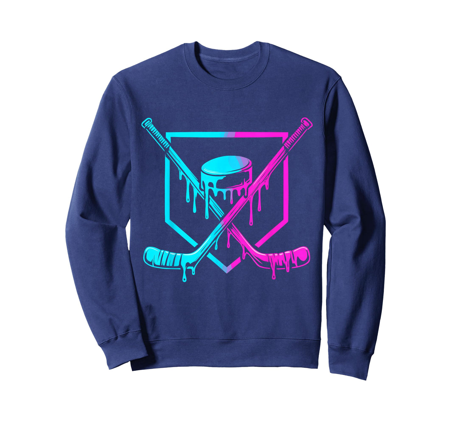 Hockey Drip for Boys Ice Cream Drip Youth Boys Hockey Kids T-Shirt