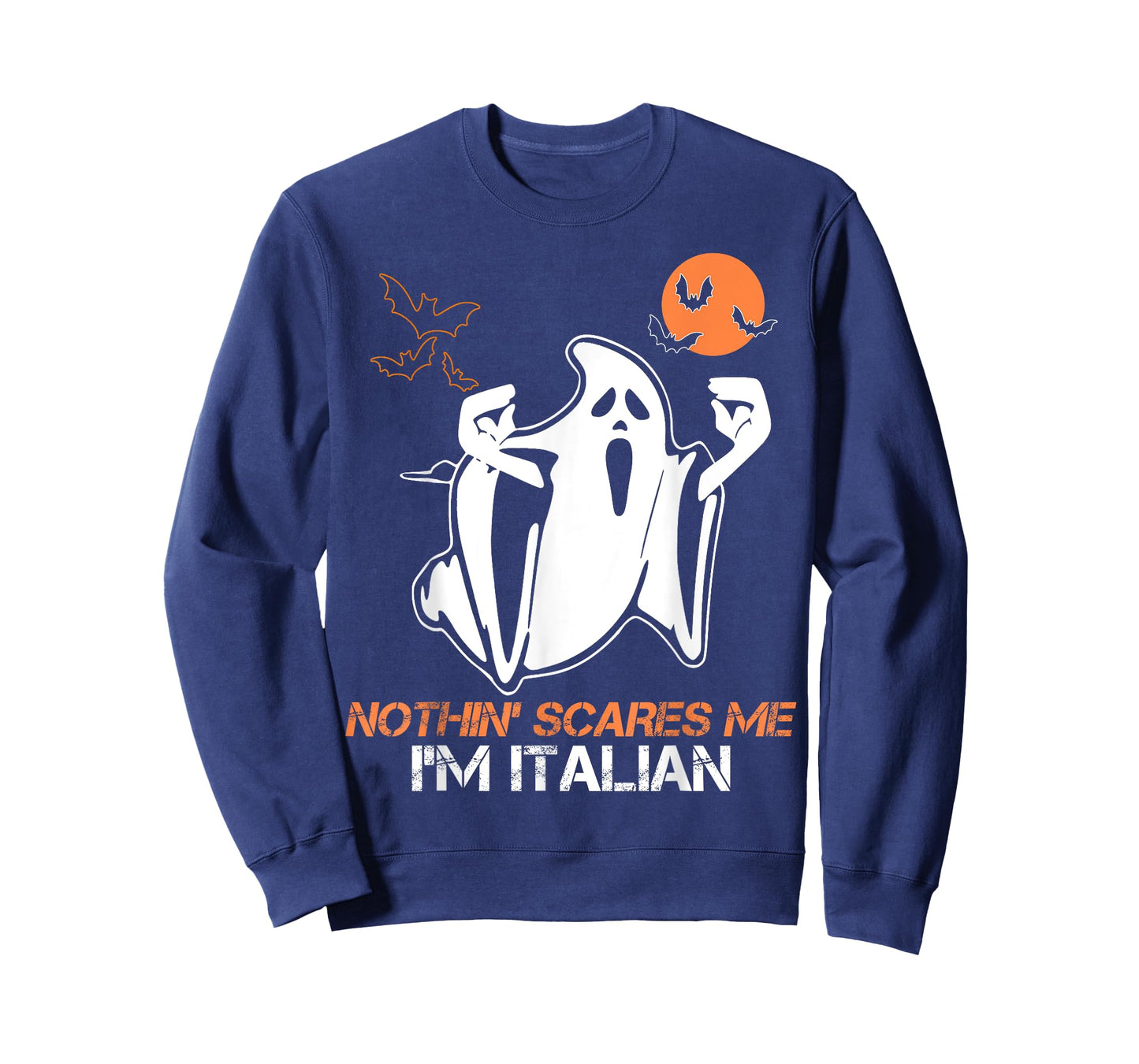 Nothing Scare Me I'm Italian Ghost Halloween Costume T-Shirt