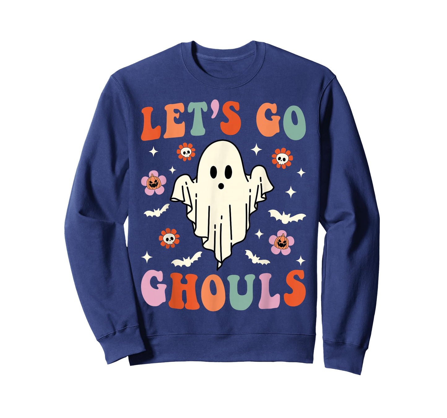 Let's Go Ghouls Ghost Halloween Spooky Bachelorette T-Shirt