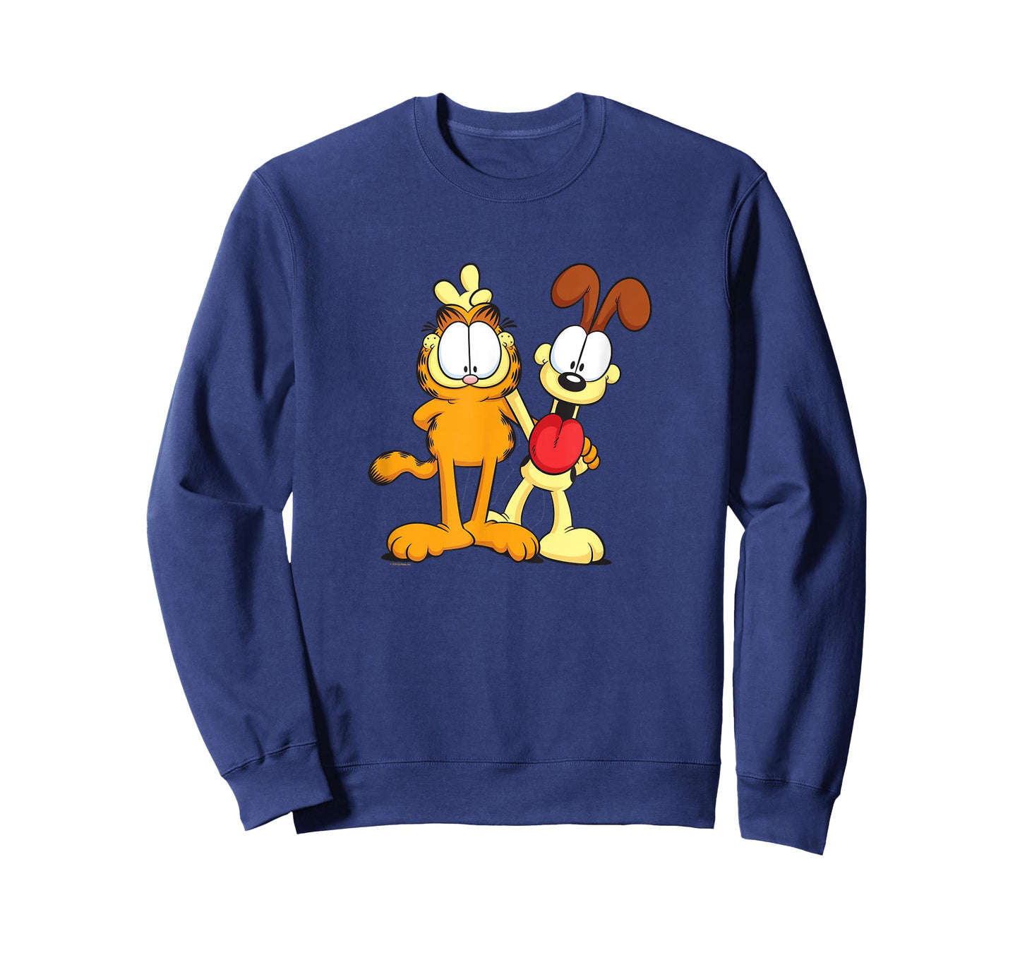 Garfield Classic Odie Smiling Happy Photo Pose Bunny Ears T-Shirt