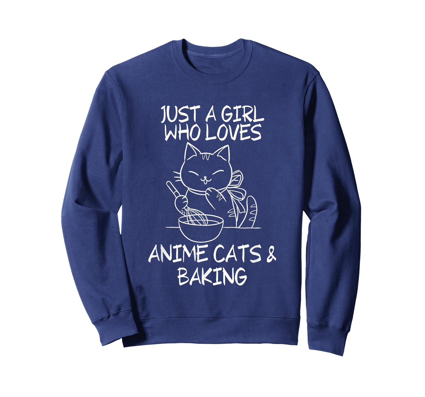Just A Girl Who Loves Anime Cats and Baking T-Shirt