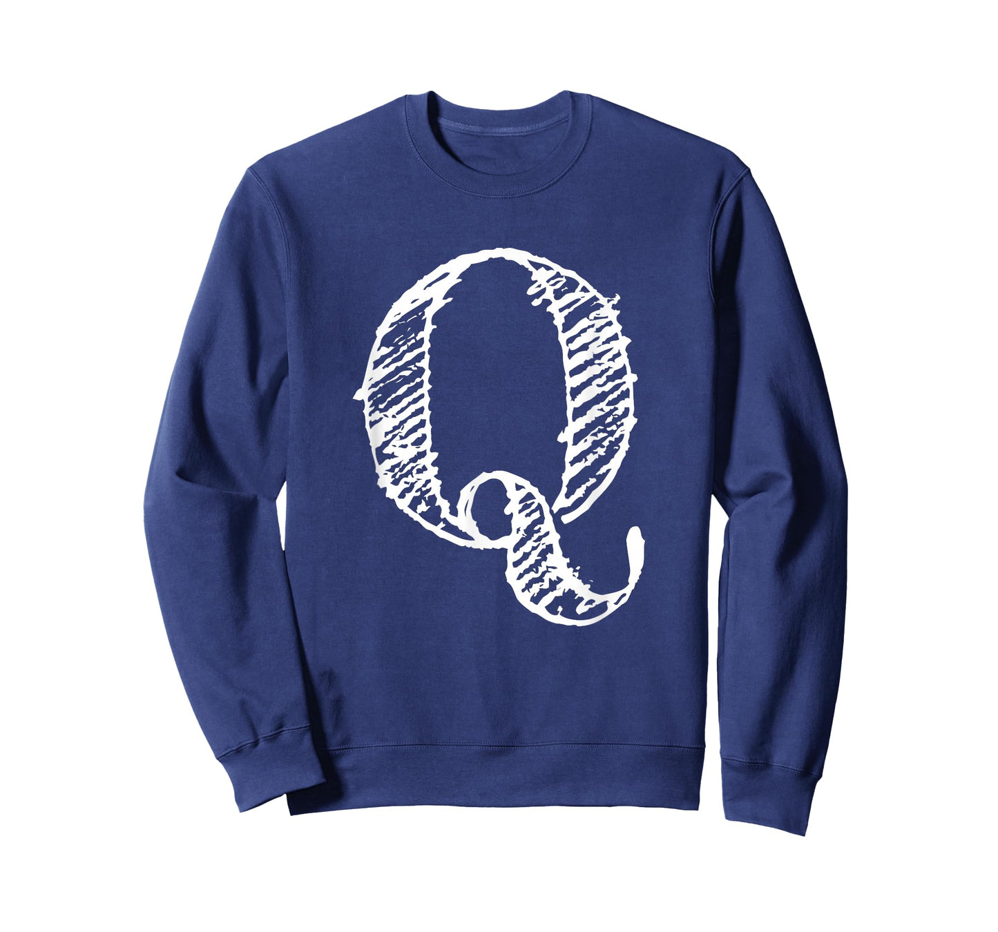 Bold Letter Q - Decorative Alphabet Big Font Capital Letter T-Shirt