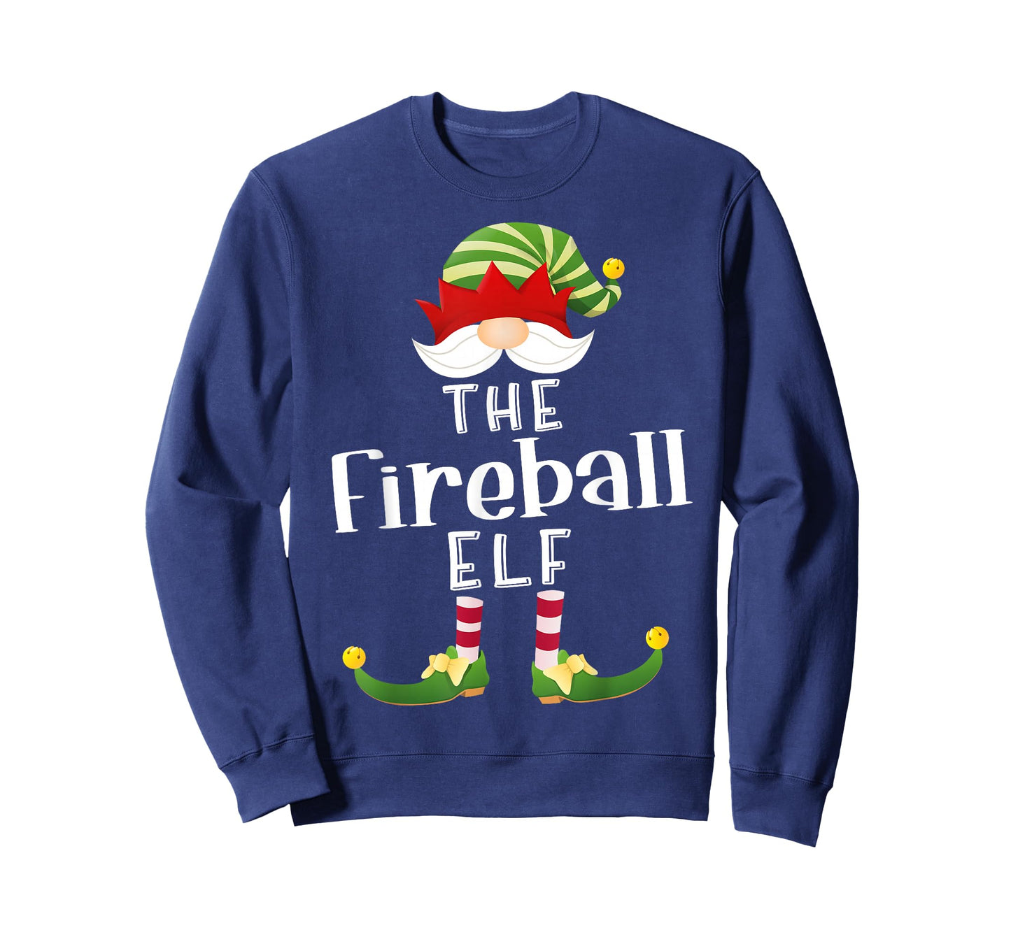 Fireball Elf Group Christmas Funny Pajama Party T-Shirt