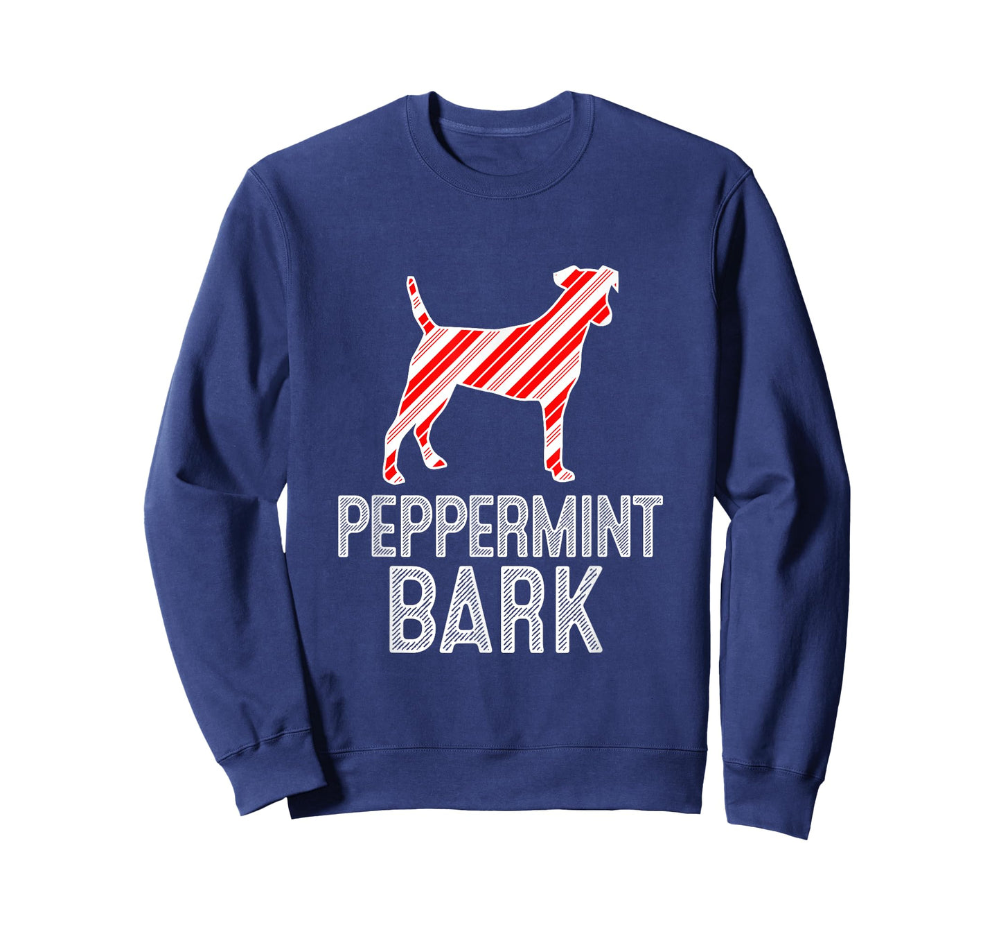 Fox Terrier Peppermint Bark Christmas Dog T-Shirt
