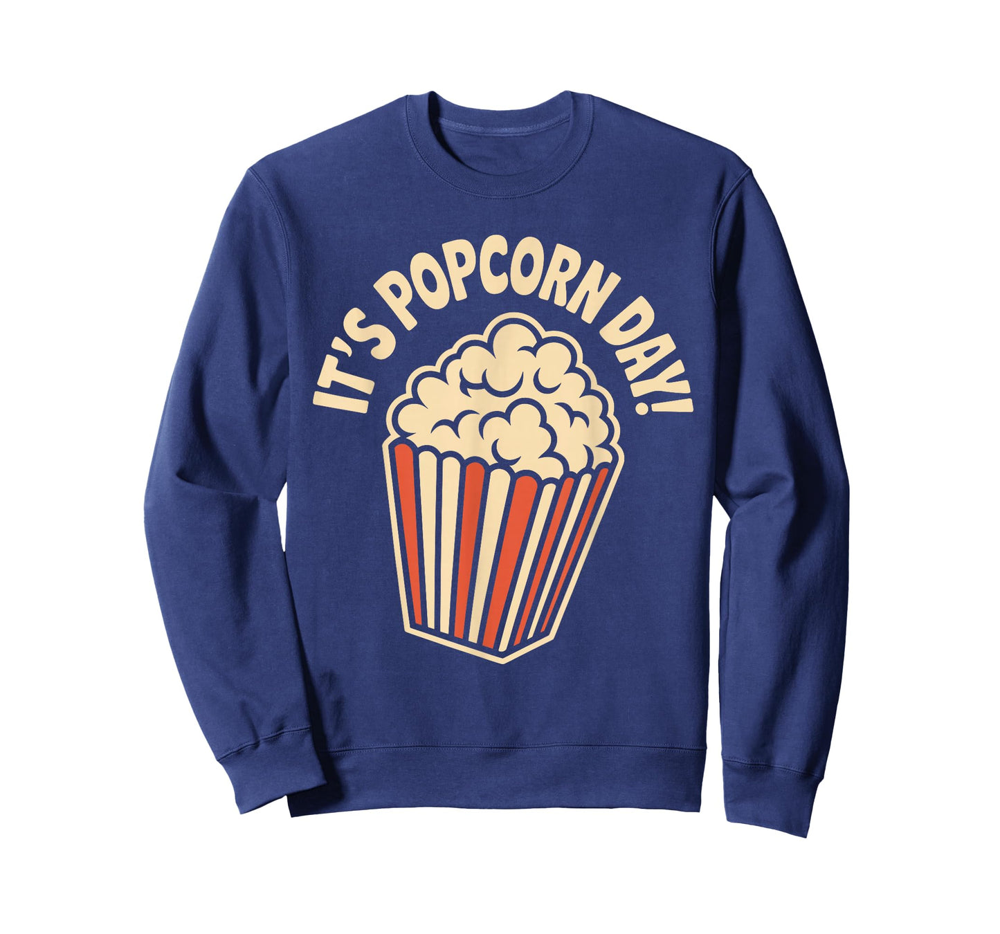 It’s Popcorn Day Theater Cozy Snack Food Movie Night Cinema T-Shirt