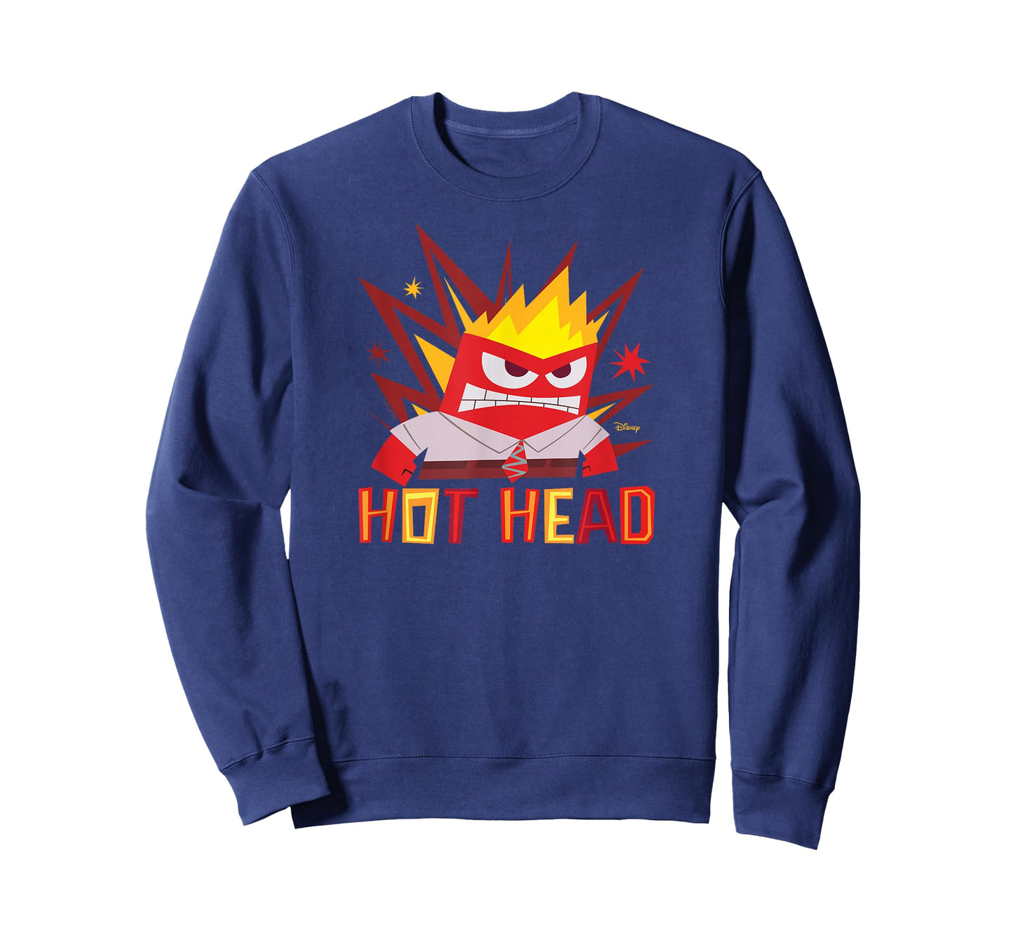 Inside Out 2 - Anger Hot Head Emotion Character T-Shirt