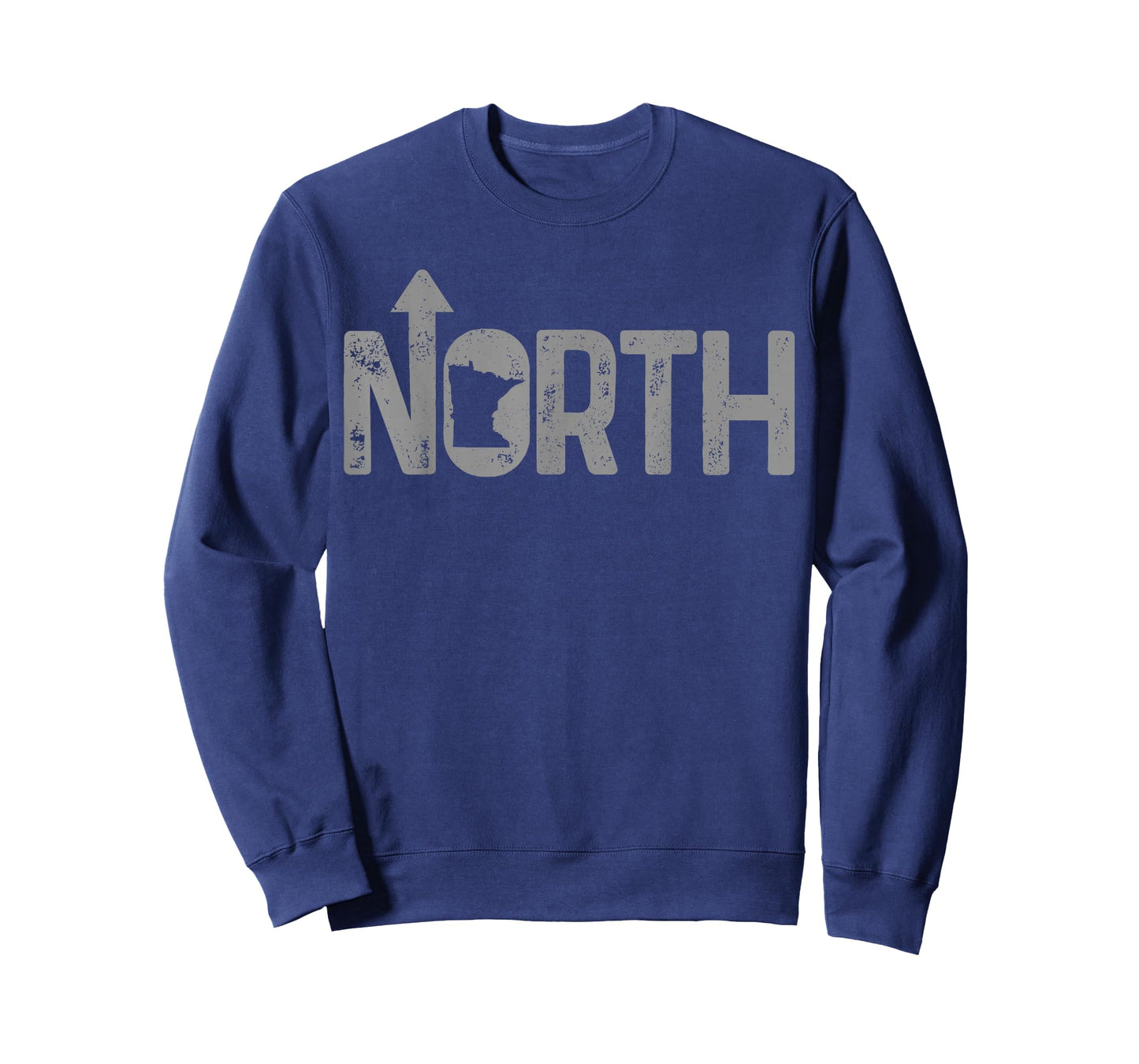 Minnesota Up North State Map Pride Gift T-Shirt