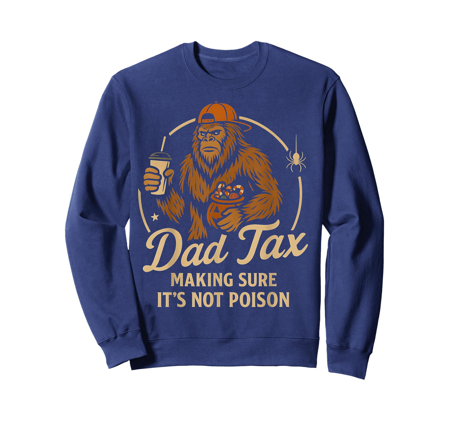 Bigfoot Boo Papa Halloween Dad Tax Making Sure Not Poison T-Shirt