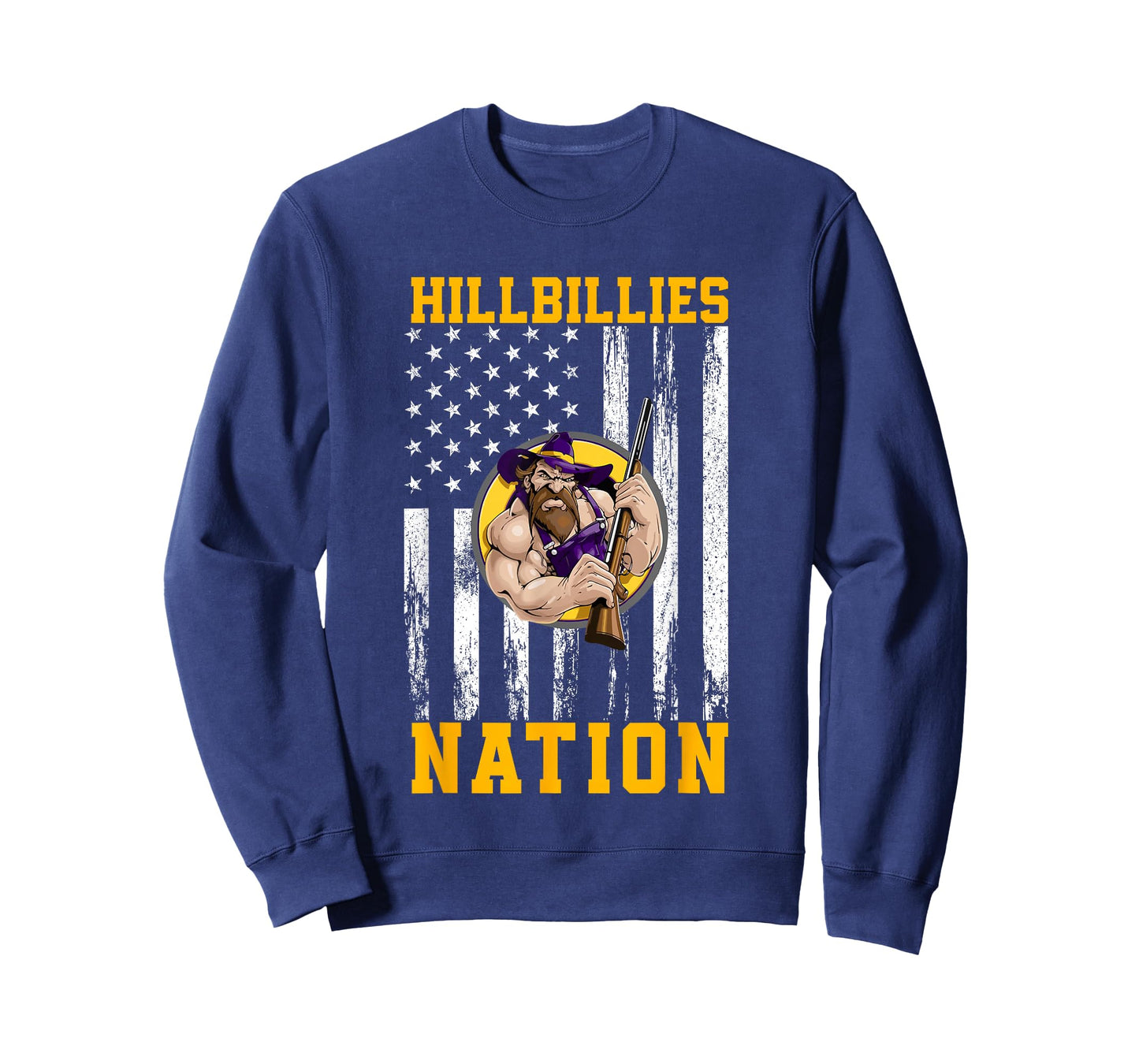 Ozark Hillbillies Logo Nation HS T-Shirt