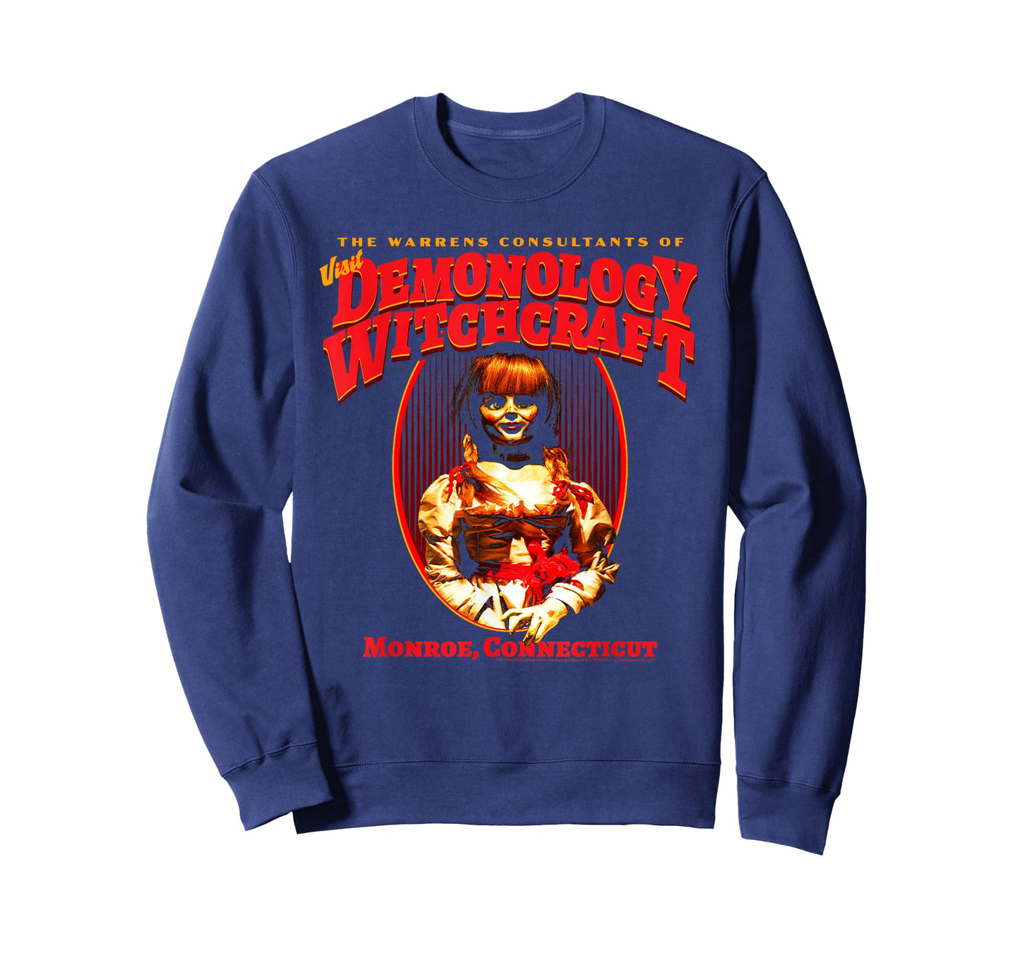 The Conjuring Demonology and Witchcraft Horror Movie T-Shirt