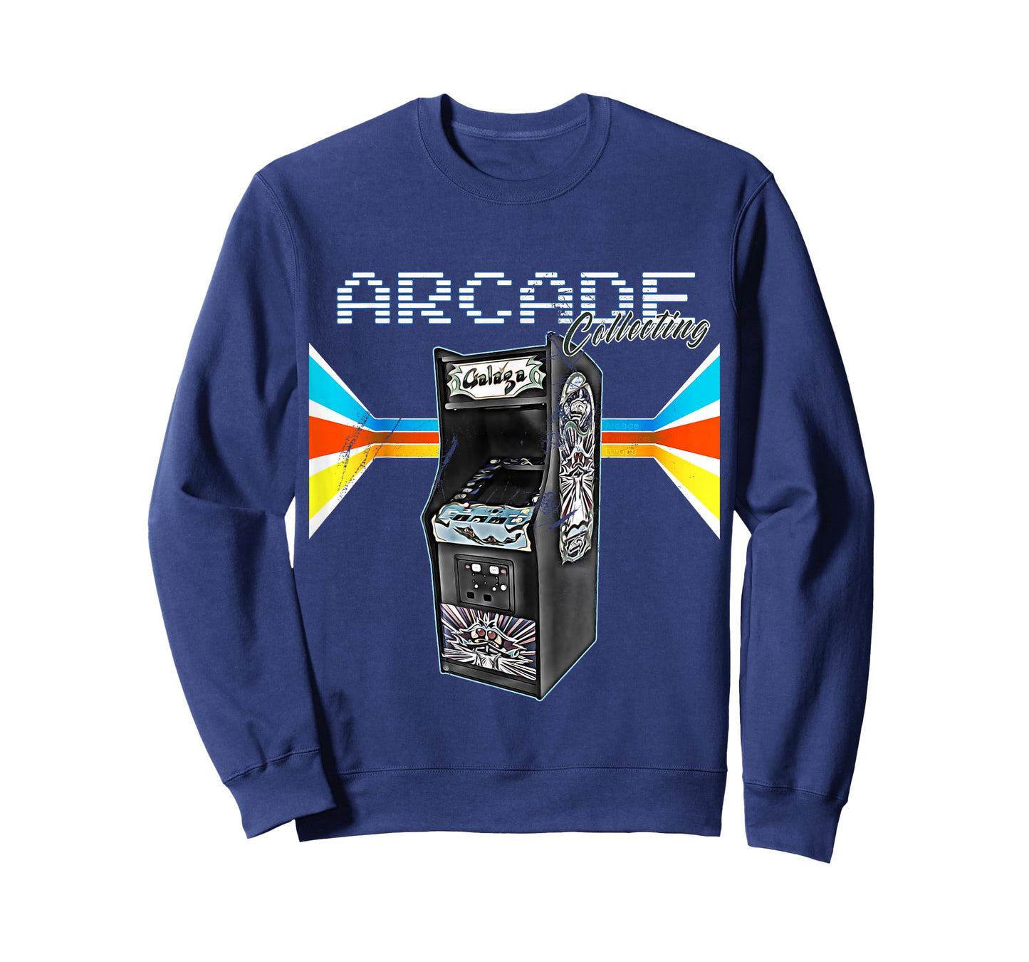 Vintage Arcade Retro Console Video Computer Gamer Unisex-Adults Arcade Cabinet Machine 1970-1990 Video Game Collection T-Shirt Black Medium