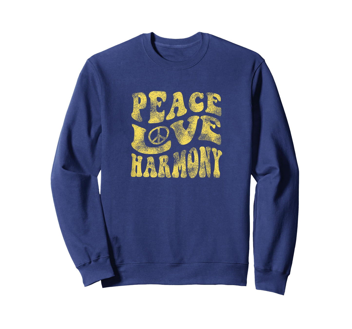 Peace Love Harmony Groovy Hippie Retro T Shirt T-Shirt