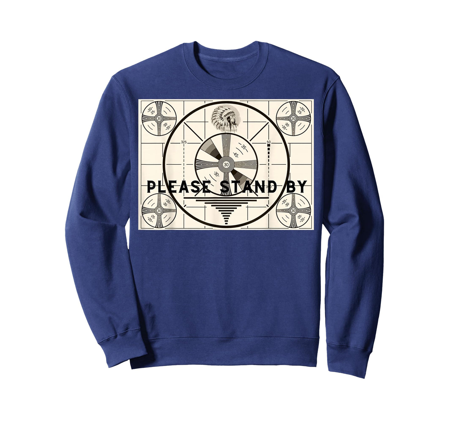 Vintage Old Test Pattern Please Stand By TV T-Shirt